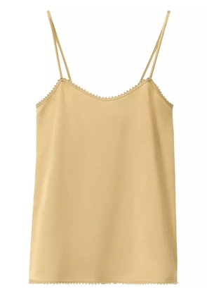 Fabiana Filippi satin cami top - Yellow