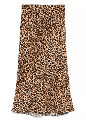 Nanushka Zarina midi skirt - Brown