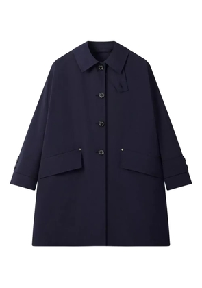 Mackintosh Humbie buttoned-up coat - Blue
