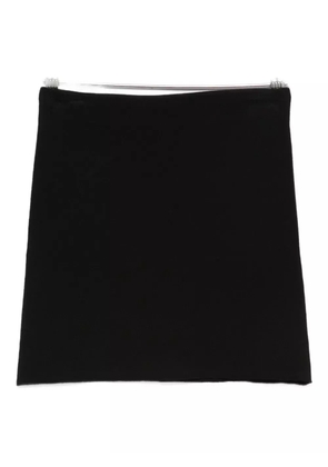 Nanushka knitted mini skirt - Black