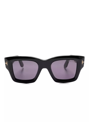 TOM FORD Eyewear Ilias rectangle sunglasses - Black