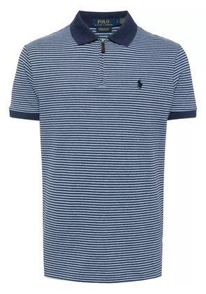Polo Ralph Lauren Striped cotton-blend polo - White
