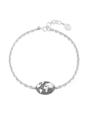 DOWER AND HALL One World chain bracelet - Silver