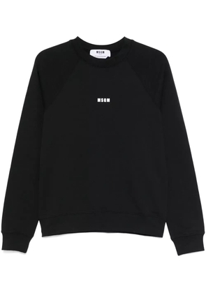 MSGM cotton sweatshirt - Black