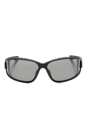 Gucci Eyewear shield-frame sunglasses - Black