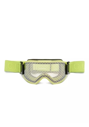 Gucci Eyewear GG Supreme-pattern goggles - Green
