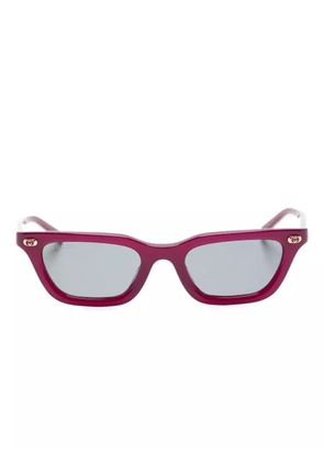Gucci Eyewear Interlocking G cat-eye sunglasses - Red