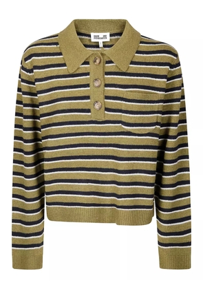 Baum Und Pferdgarten Cori striped polo shirt - Green