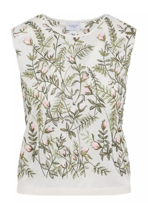 Giambattista Valli floral top - White