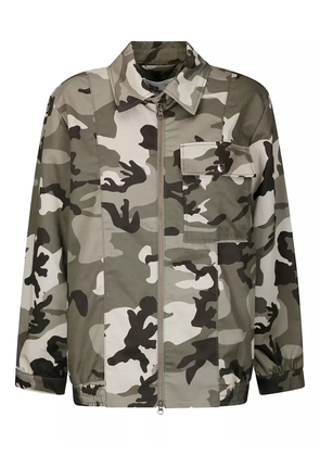 Baum Und Pferdgarten Beline camouflage zipped jacket - Green
