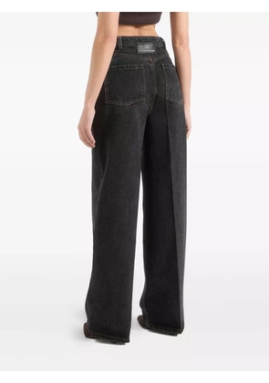 Manière De Voir Astrid wrapover jeans - Black