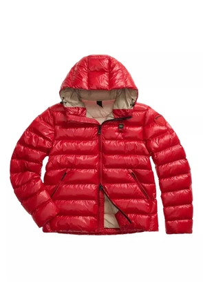 Blauer hooded quilted jacket - Red