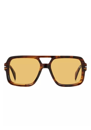 Eyewear by David Beckham pilot-frame sunglasses - Brown
