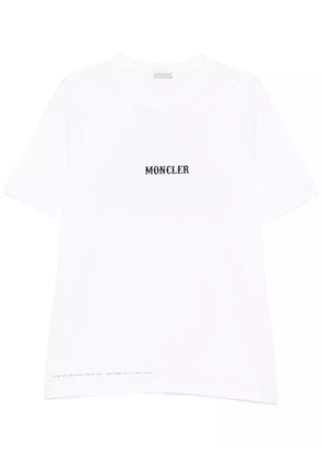 Moncler logo-print T-shirt - White