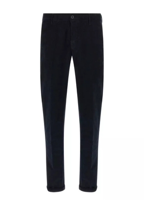 Incotex velvet trousers - Blue