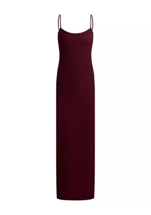 12 STOREEZ knitted slip dress - Red