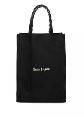 Palm Angels logo-print tote bag - Black