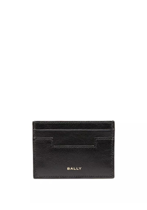 Bally logo-print leather cardholder - Black