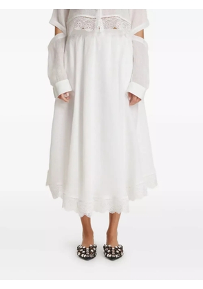 PNK lace skirt - White