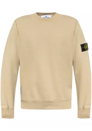 Stone Island logo-patch sweater - Neutrals