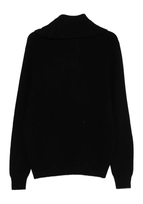 AMARÁNTO knitted polo sweater - Black