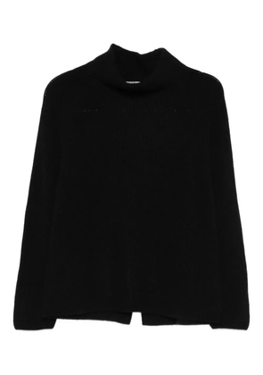 Bruno Manetti high-neck sweater - Black