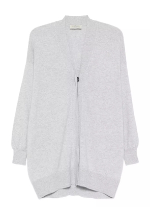 Bruno Manetti V-neck cardigan - Grey