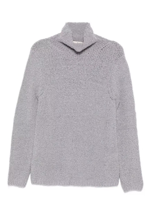 Bruno Manetti funnel-neck jumper - Grey