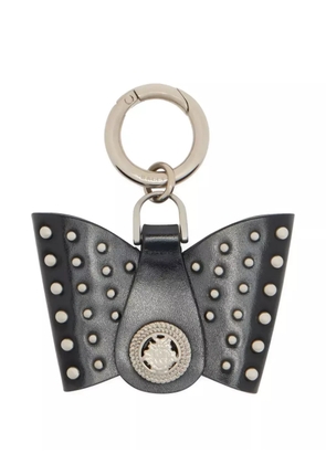 Bally B-bow studded leather charm - Black