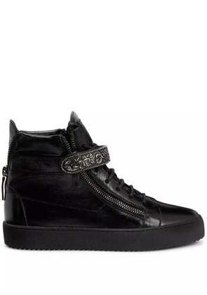 Giuseppe Zanotti Cony Deluxe high-top sneakers - Black