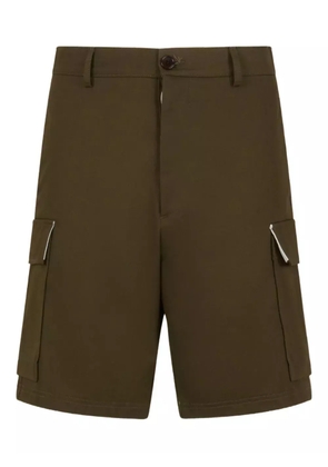 Marni gabardine cargo shorts - 00V58 DEEPSAGE