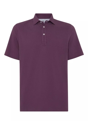 Brunello Cucinelli cotton polo shirt - Purple