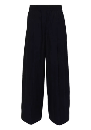 Brunello Cucinelli poplin wide trousers - Blue