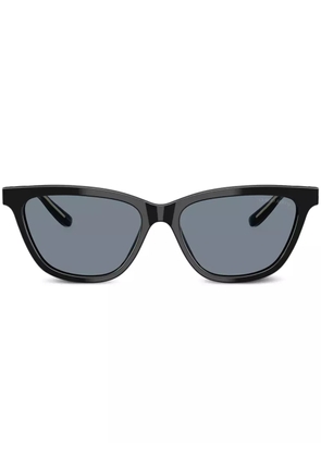 Giorgio Armani rectangle-frame glasses - Black