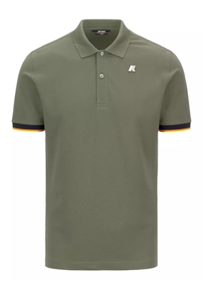 K-Way Vincent colour-block polo shirt - Green