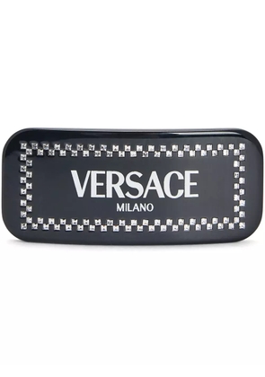 Versace Left Crystal hair clip - Black