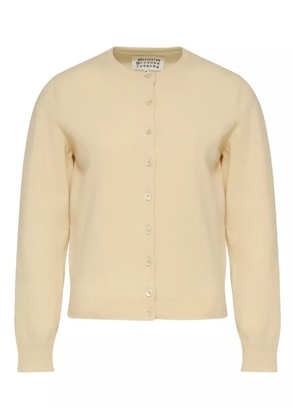 Maison Margiela virgin wool cardigan - Neutrals
