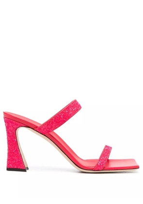 Giuseppe Zanotti 90mm open-toe leather sandals - Pink