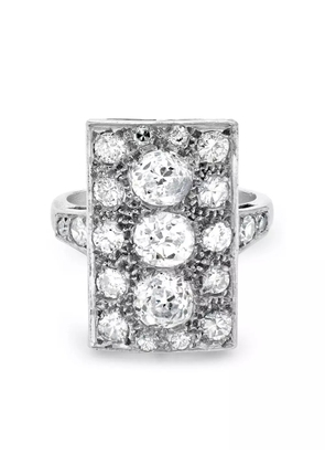 Pragnell Vintage Art Deco pre-owned diamond ring - Silver