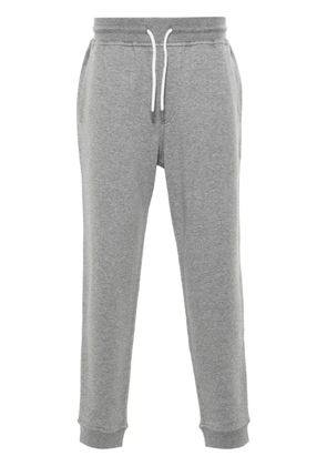 Brunello Cucinelli mélange-effect track pants - Grey