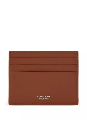 Ferragamo leather cardholder - Brown