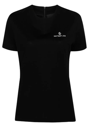 Moncler logo-print cotton T-shirt - Black