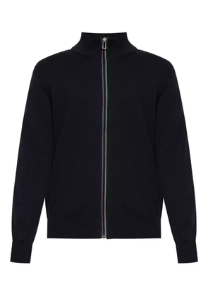 PS Paul Smith zip-front high-collar sweatshirt - Black