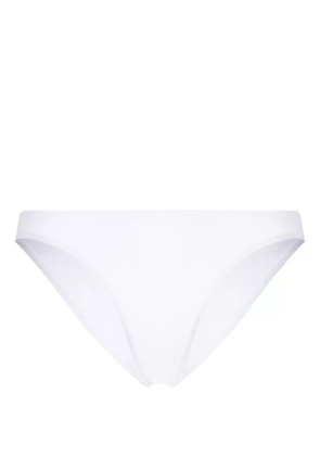 Melissa Odabash Barcelon logo-tagbikini bottoms - White