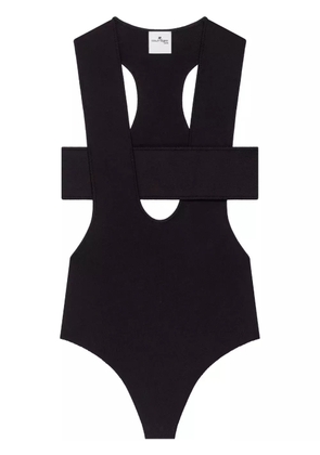 Courrèges Infinity bodysuit - Black