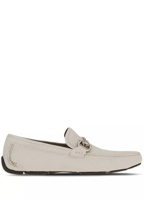 Ferragamo Driver Gancini-ornament loafers - Neutrals