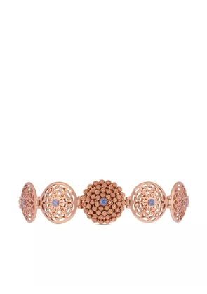 Officina Bernardi 18kt rose gold Mimosa sapphire bracelet - Pink
