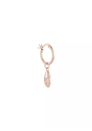 True Rocks crab hoop earring - Pink