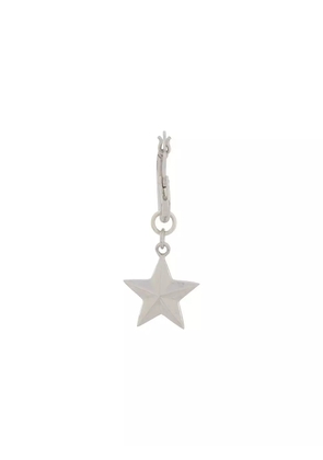 True Rocks mini Star hoop earring - Silver
