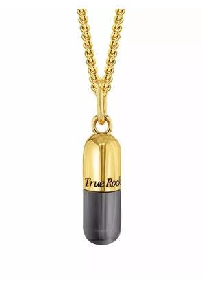 True Rocks mini pill necklace - Gold